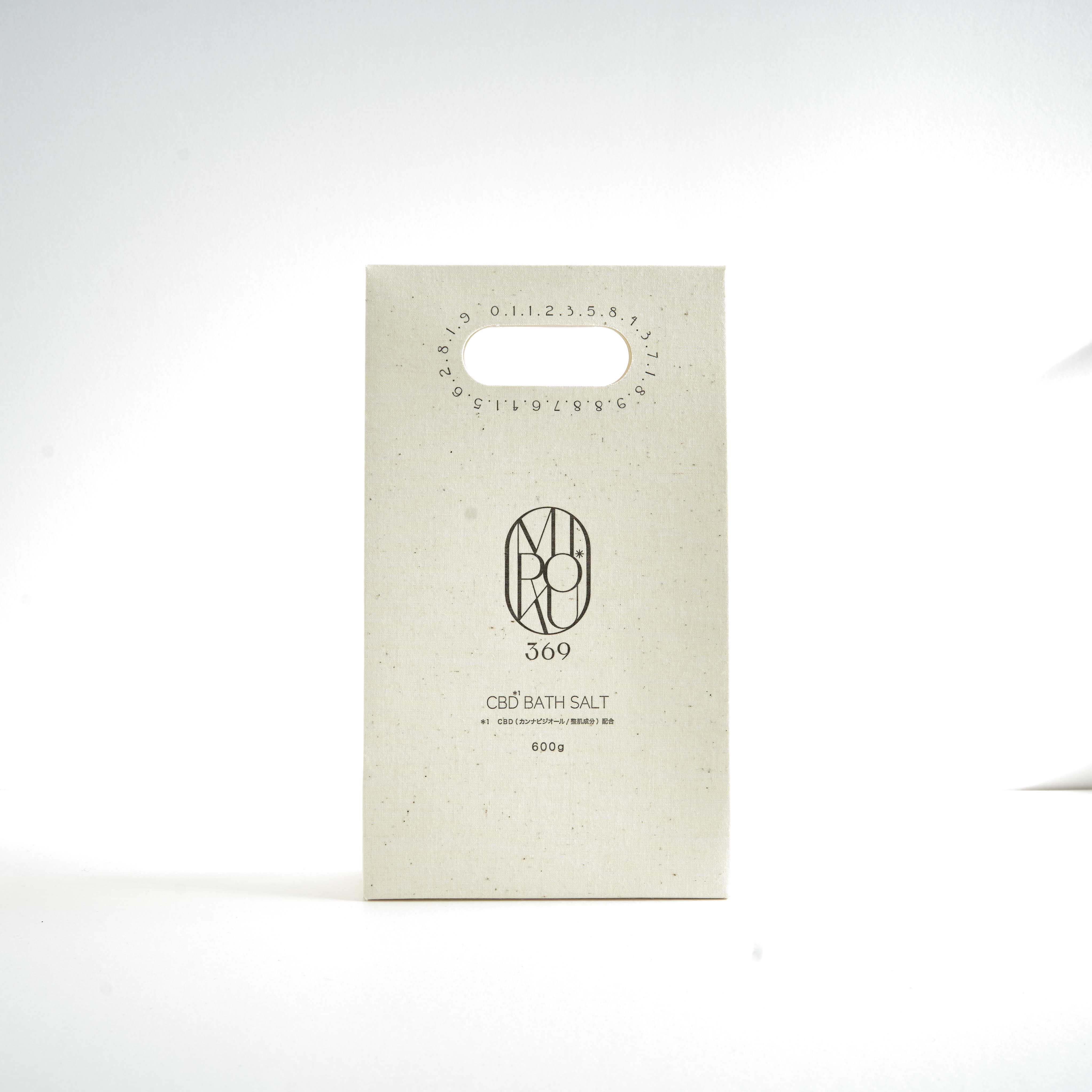 【CBDバスソルト】369 BATH SALT 煌－KOU－ 600ｇ CBD600mg　おしゃれ 雑貨(MIROKU-369-さん)のメインイメージ
